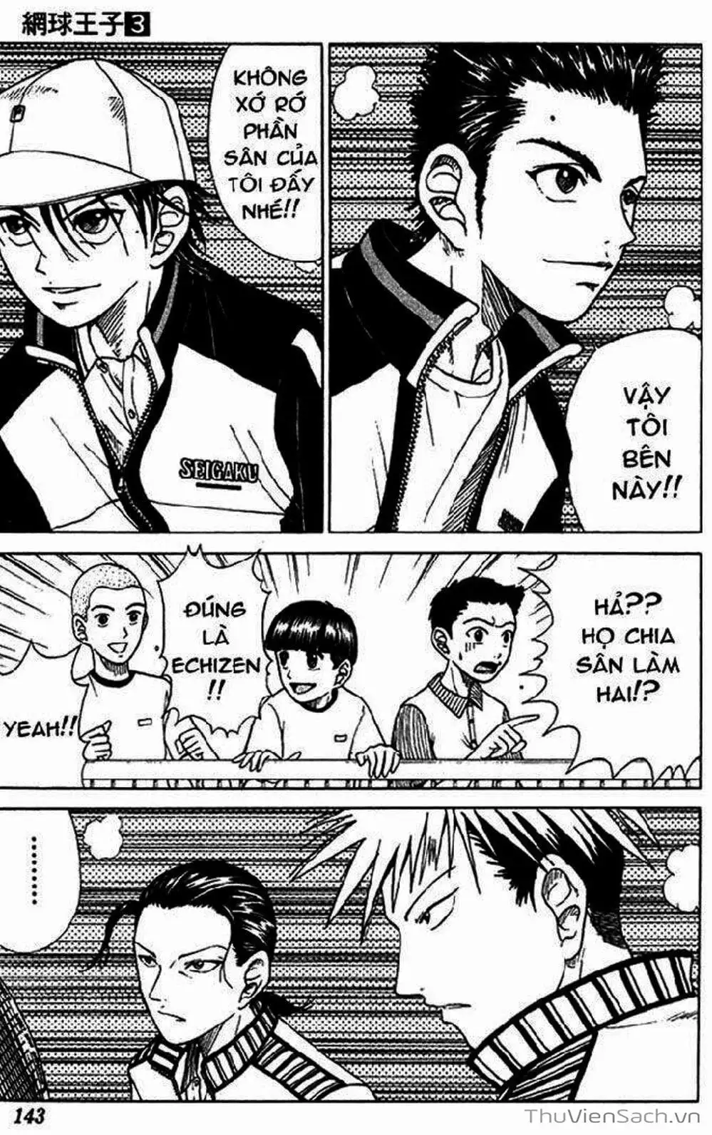 Truyện Tranh Hoàng Tử Tennis - Prince Of Tennis trang 3