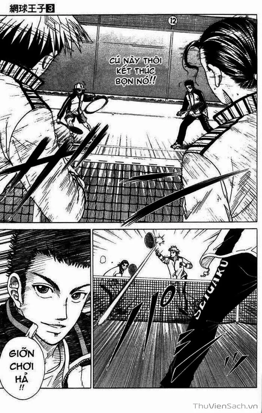 Truyện Tranh Hoàng Tử Tennis - Prince Of Tennis trang 3