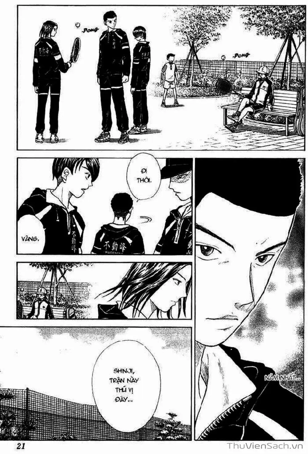 Truyện Tranh Hoàng Tử Tennis - Prince Of Tennis trang 3