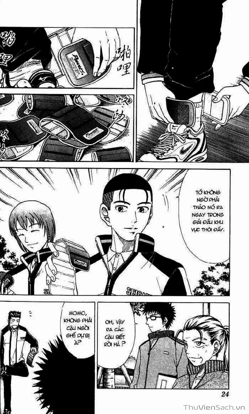 Truyện Tranh Hoàng Tử Tennis - Prince Of Tennis trang 3