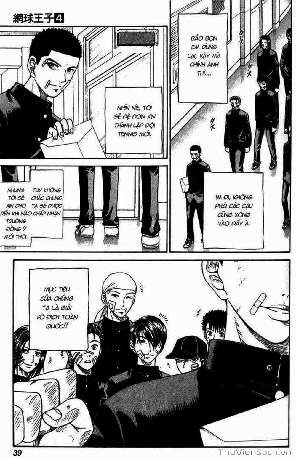 Truyện Tranh Hoàng Tử Tennis - Prince Of Tennis trang 3