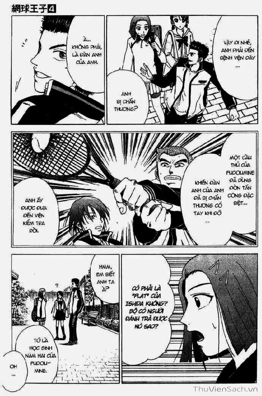 Truyện Tranh Hoàng Tử Tennis - Prince Of Tennis trang 3