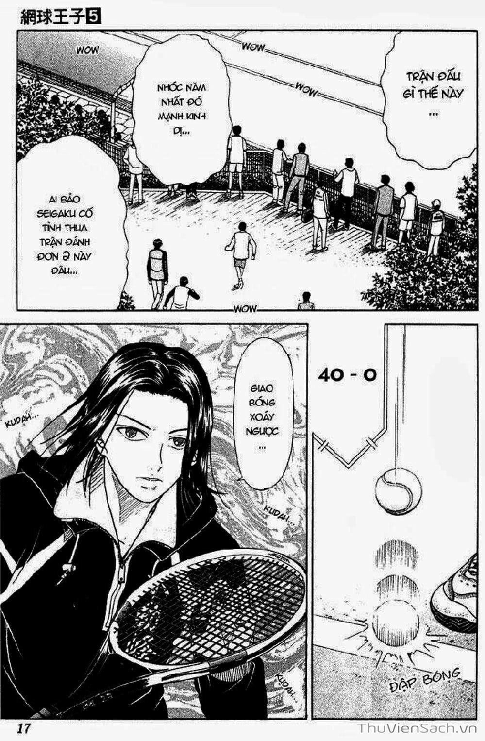 Truyện Tranh Hoàng Tử Tennis - Prince Of Tennis trang 3