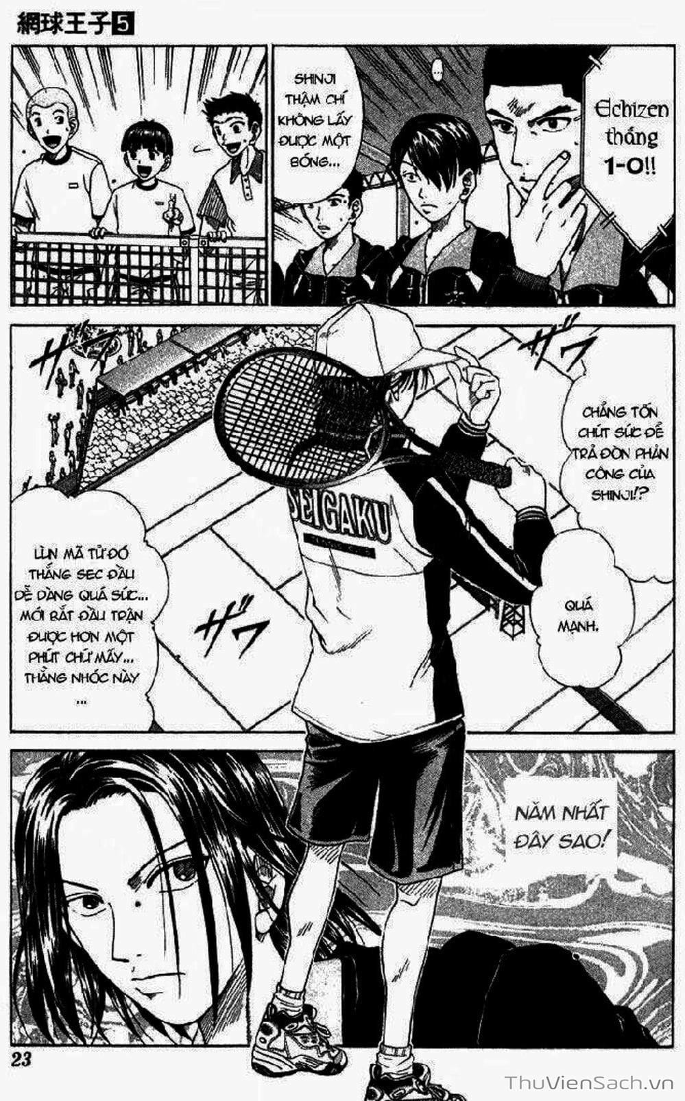 Truyện Tranh Hoàng Tử Tennis - Prince Of Tennis trang 3