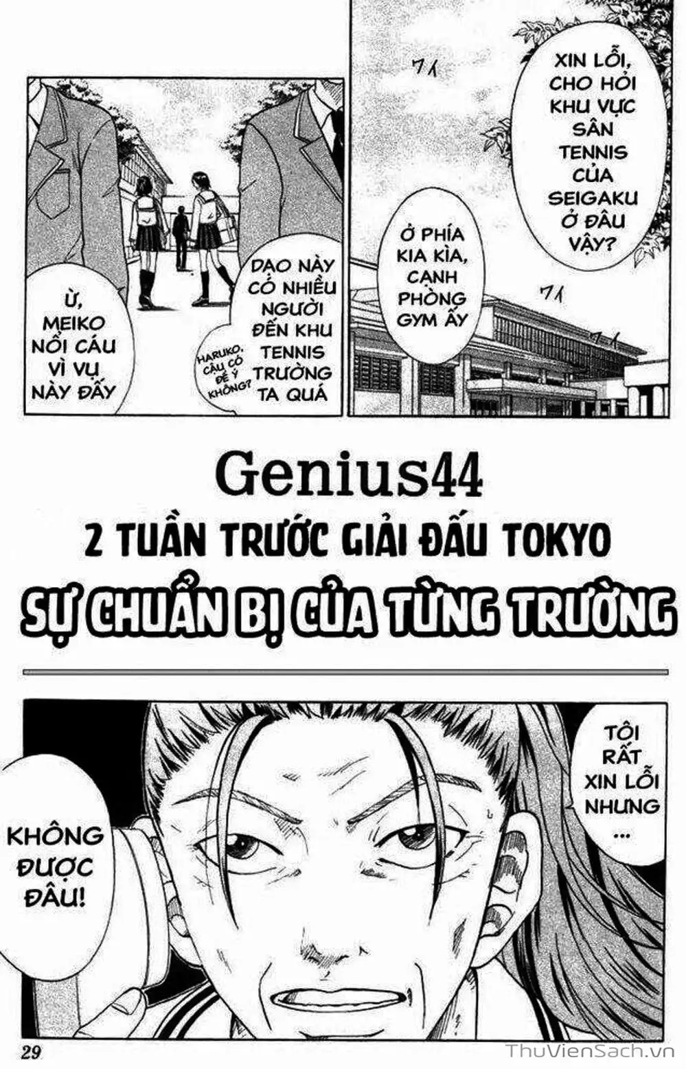 Truyện Tranh Hoàng Tử Tennis - Prince Of Tennis trang 3