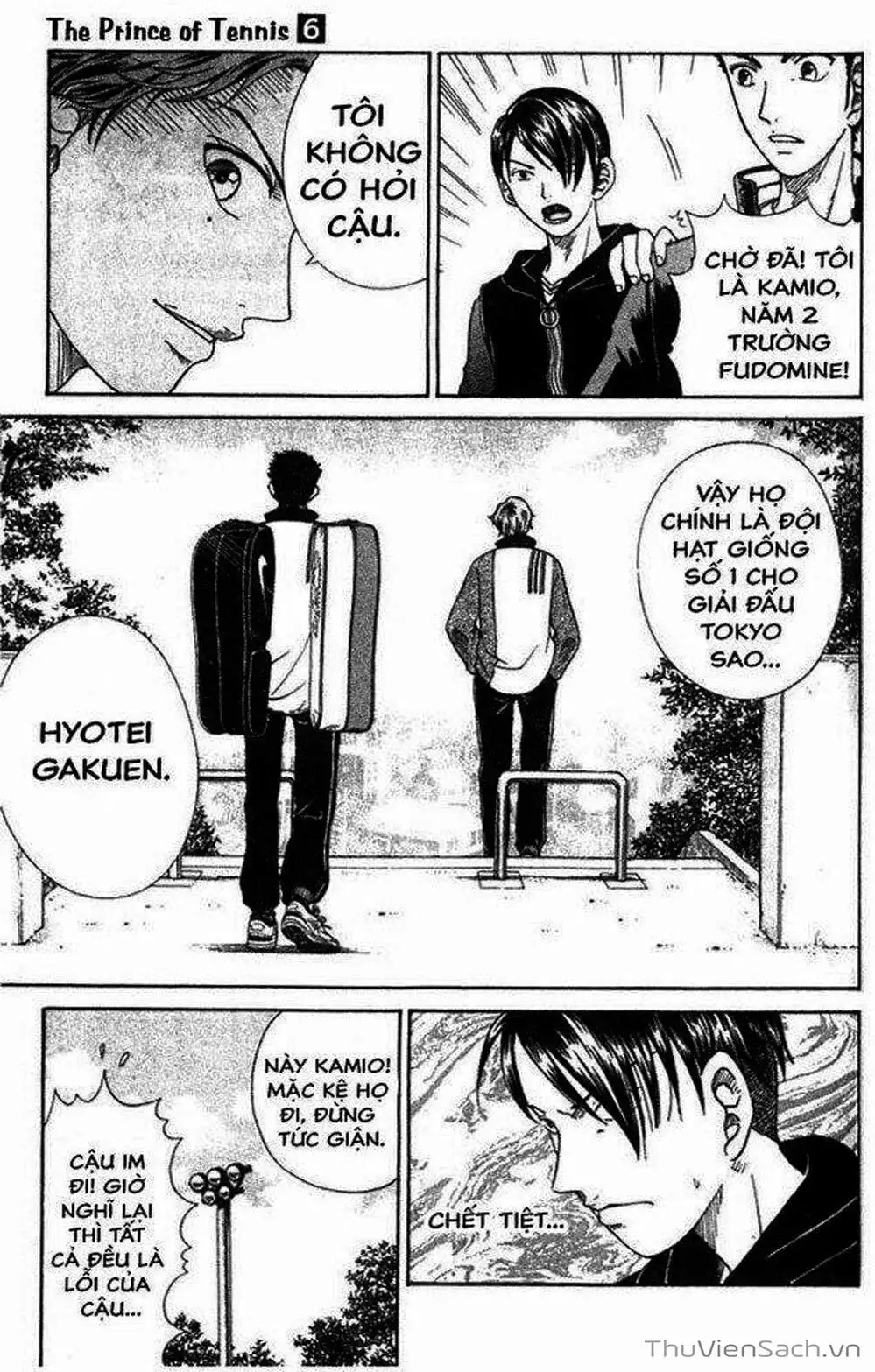 Truyện Tranh Hoàng Tử Tennis - Prince Of Tennis trang 3