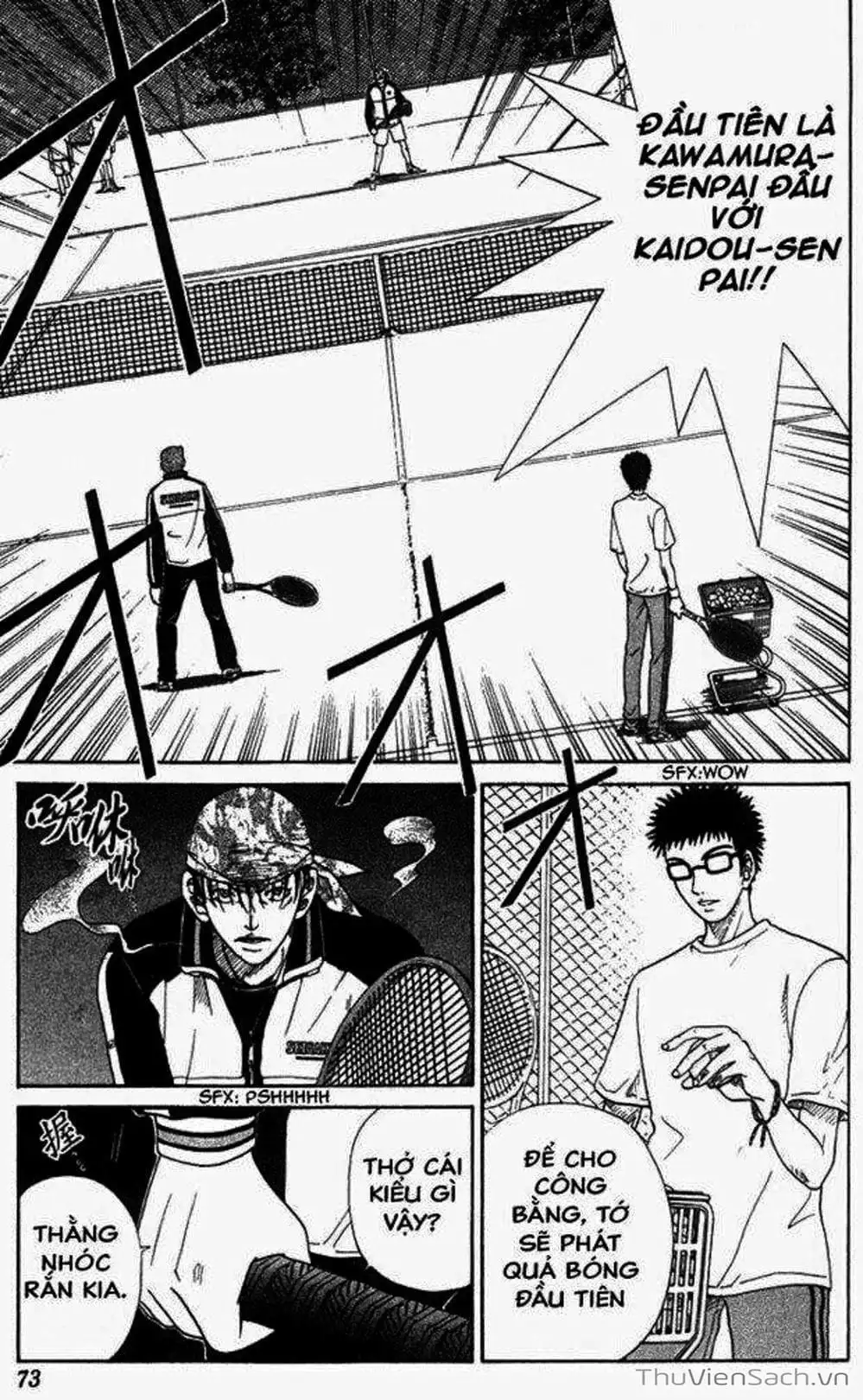 Truyện Tranh Hoàng Tử Tennis - Prince Of Tennis trang 3