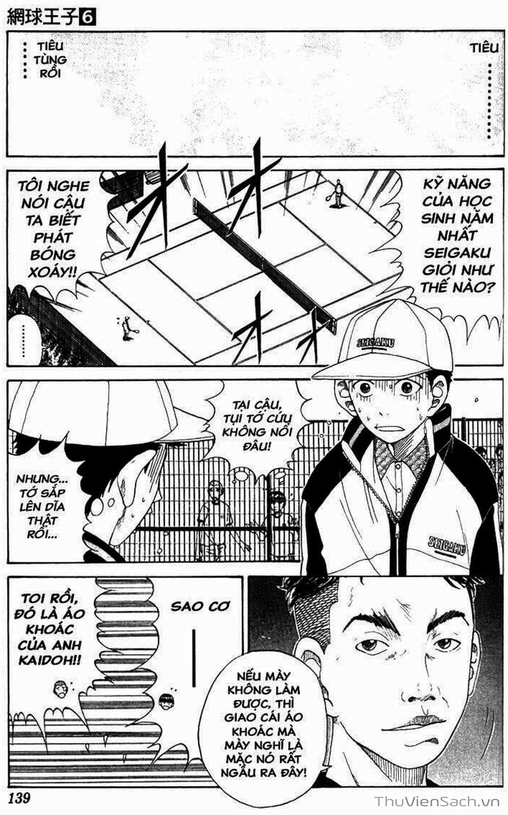 Truyện Tranh Hoàng Tử Tennis - Prince Of Tennis trang 3