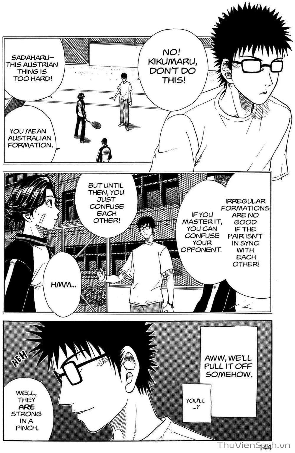 Truyện Tranh Hoàng Tử Tennis - Prince Of Tennis trang 3