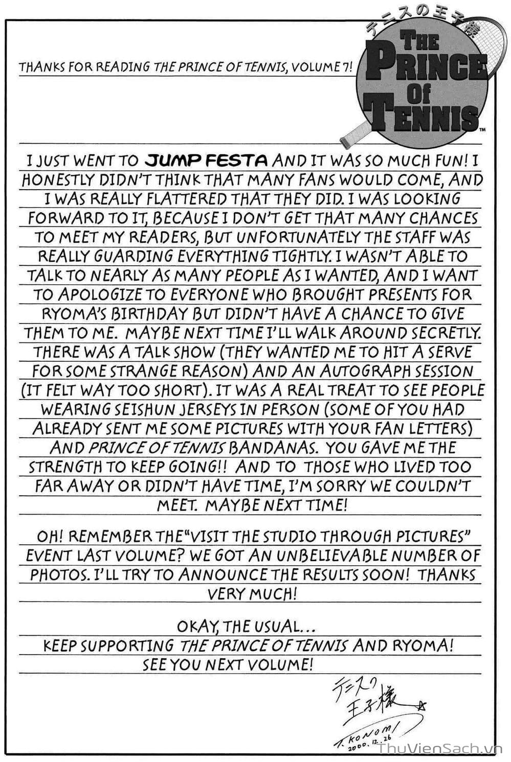 Truyện Tranh Hoàng Tử Tennis - Prince Of Tennis trang 3