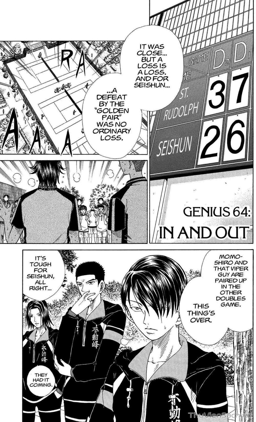 Truyện Tranh Hoàng Tử Tennis - Prince Of Tennis trang 3