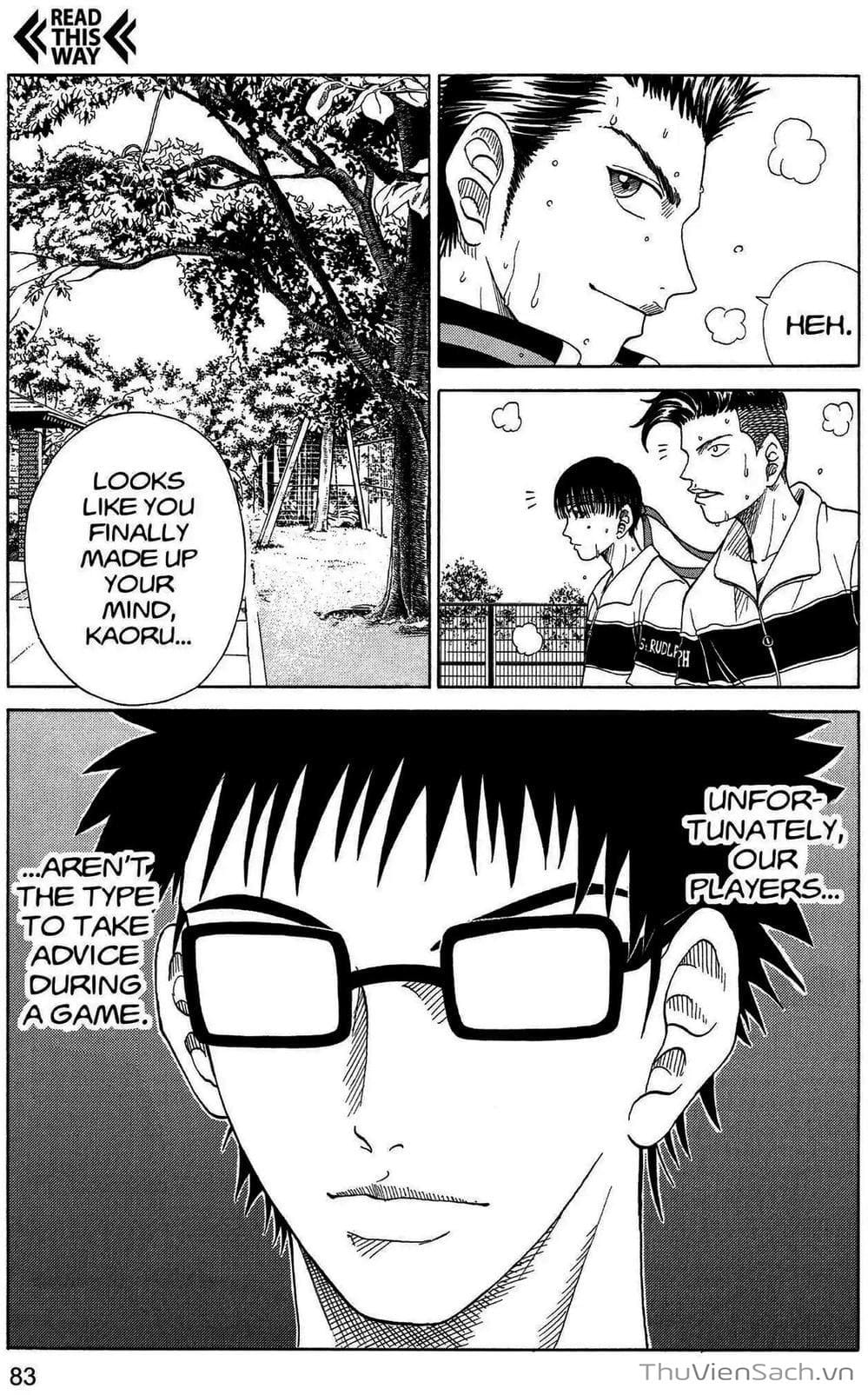 Truyện Tranh Hoàng Tử Tennis - Prince Of Tennis trang 3