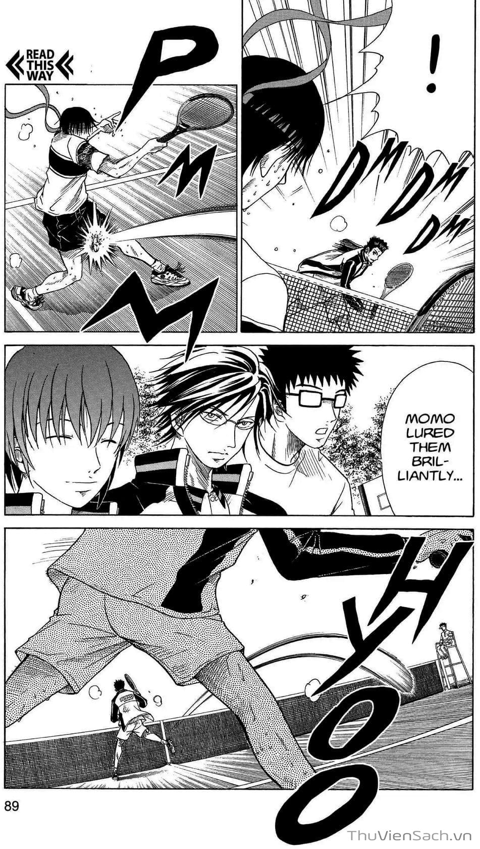 Truyện Tranh Hoàng Tử Tennis - Prince Of Tennis trang 3