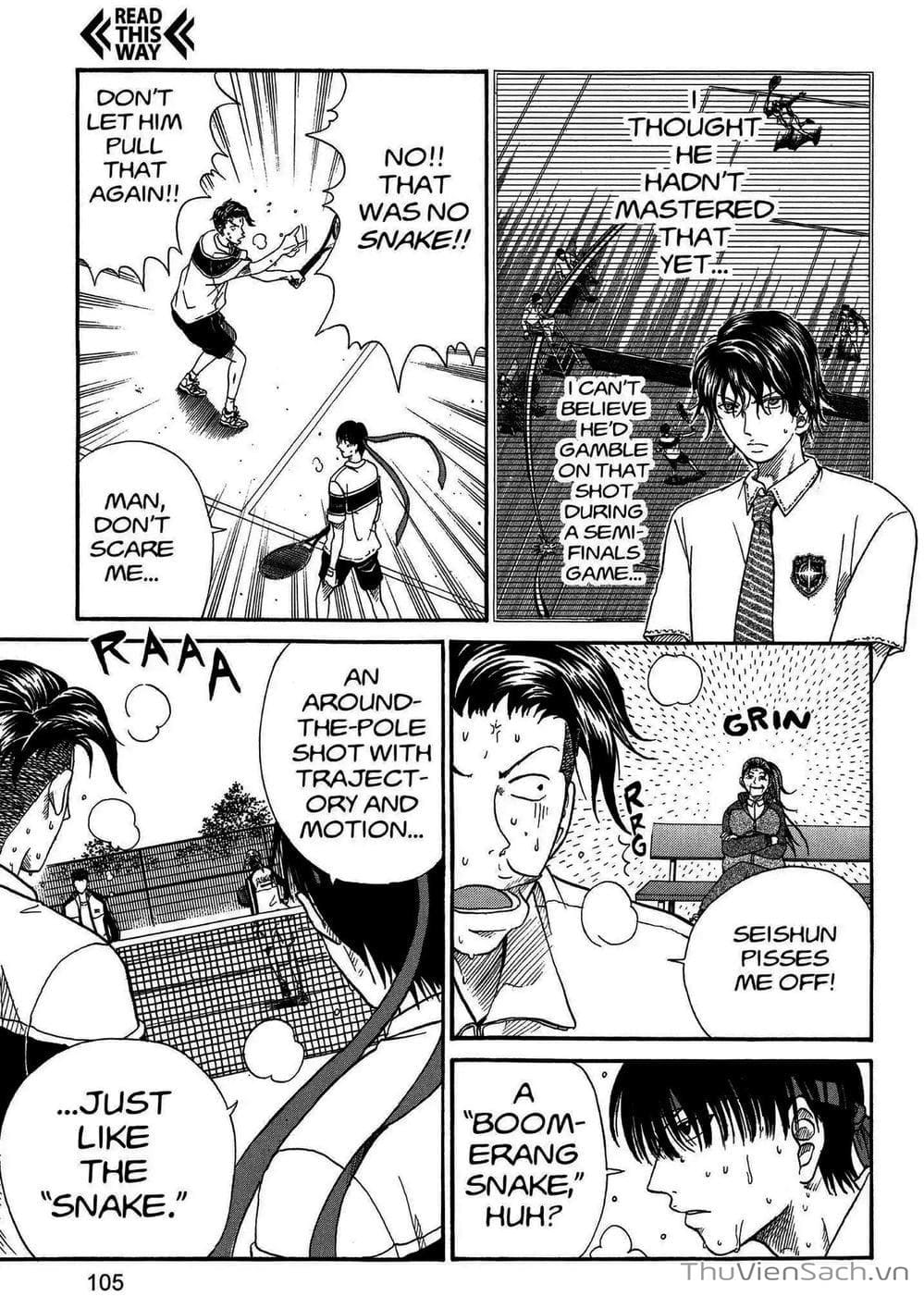 Truyện Tranh Hoàng Tử Tennis - Prince Of Tennis trang 3