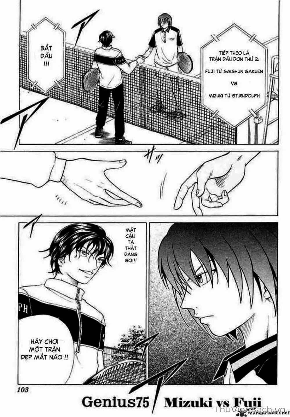 Truyện Tranh Hoàng Tử Tennis - Prince Of Tennis trang 3