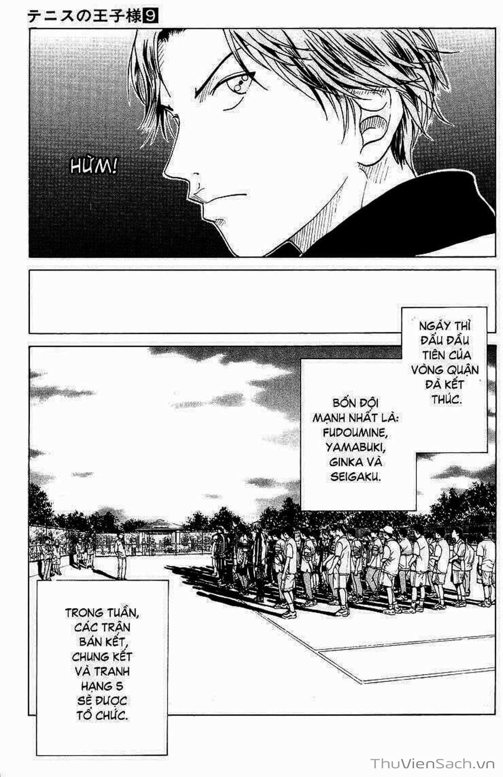 Truyện Tranh Hoàng Tử Tennis - Prince Of Tennis trang 3