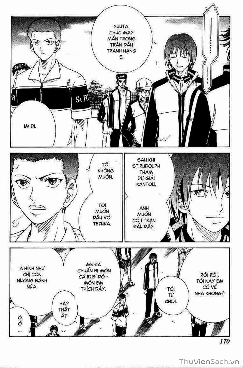 Truyện Tranh Hoàng Tử Tennis - Prince Of Tennis trang 3