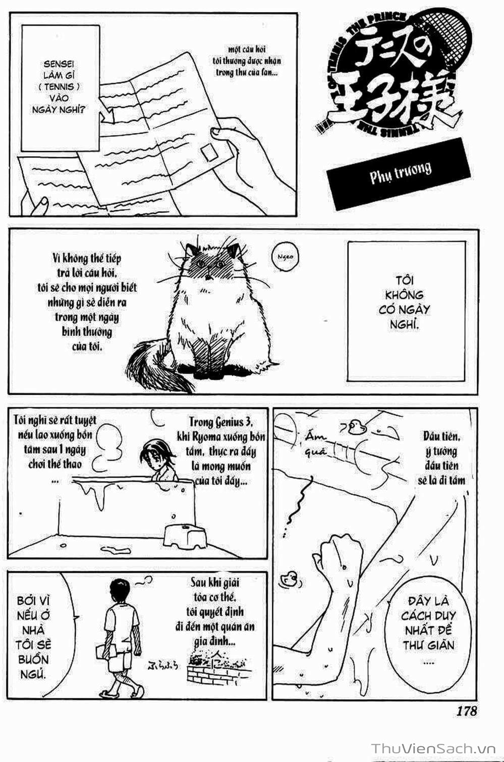 Truyện Tranh Hoàng Tử Tennis - Prince Of Tennis trang 3