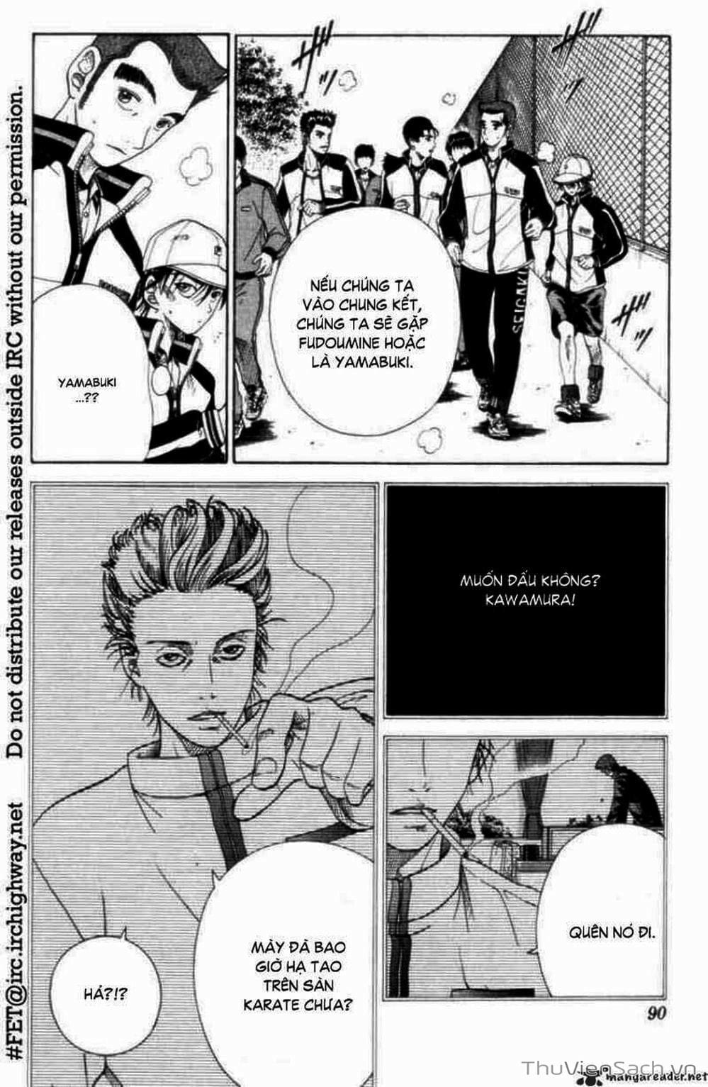 Truyện Tranh Hoàng Tử Tennis - Prince Of Tennis trang 3