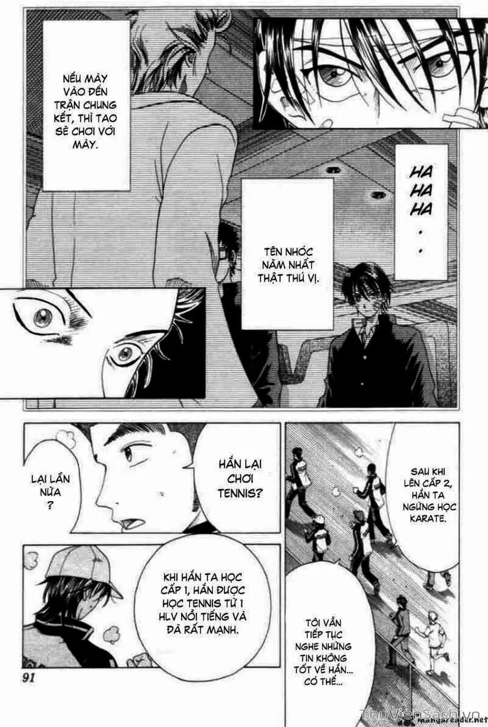 Truyện Tranh Hoàng Tử Tennis - Prince Of Tennis trang 3