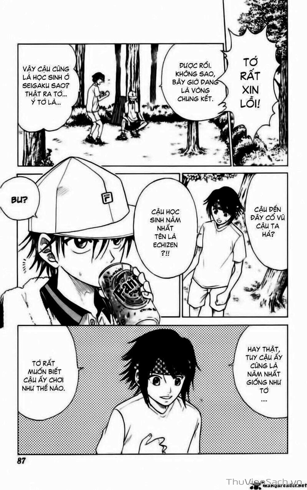 Truyện Tranh Hoàng Tử Tennis - Prince Of Tennis trang 3