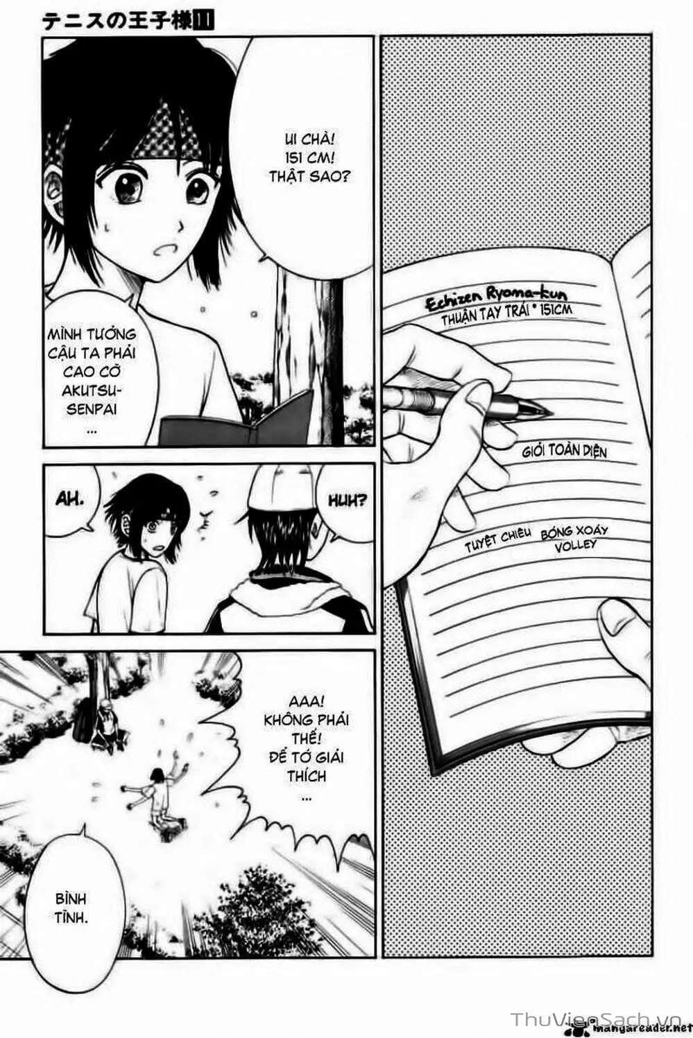 Truyện Tranh Hoàng Tử Tennis - Prince Of Tennis trang 3