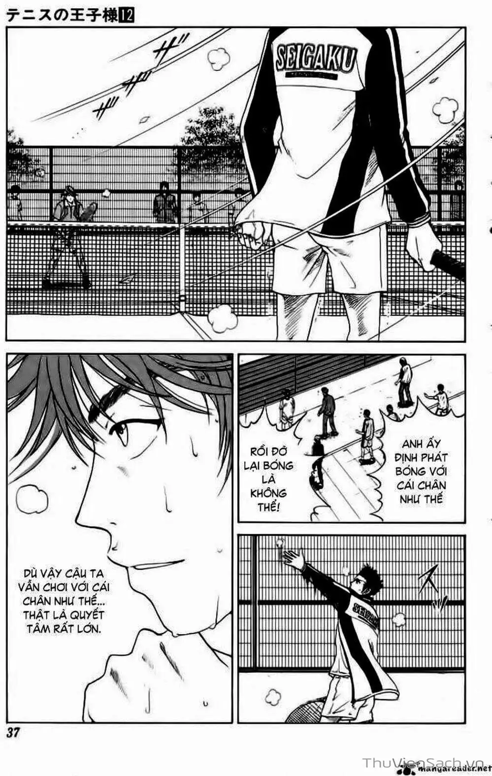 Truyện Tranh Hoàng Tử Tennis - Prince Of Tennis trang 3