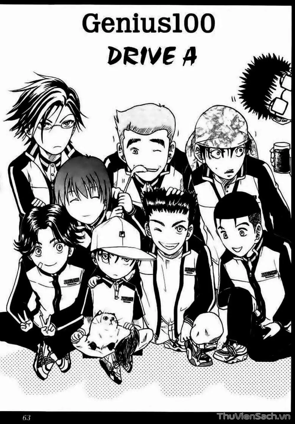 Truyện Tranh Hoàng Tử Tennis - Prince Of Tennis trang 3