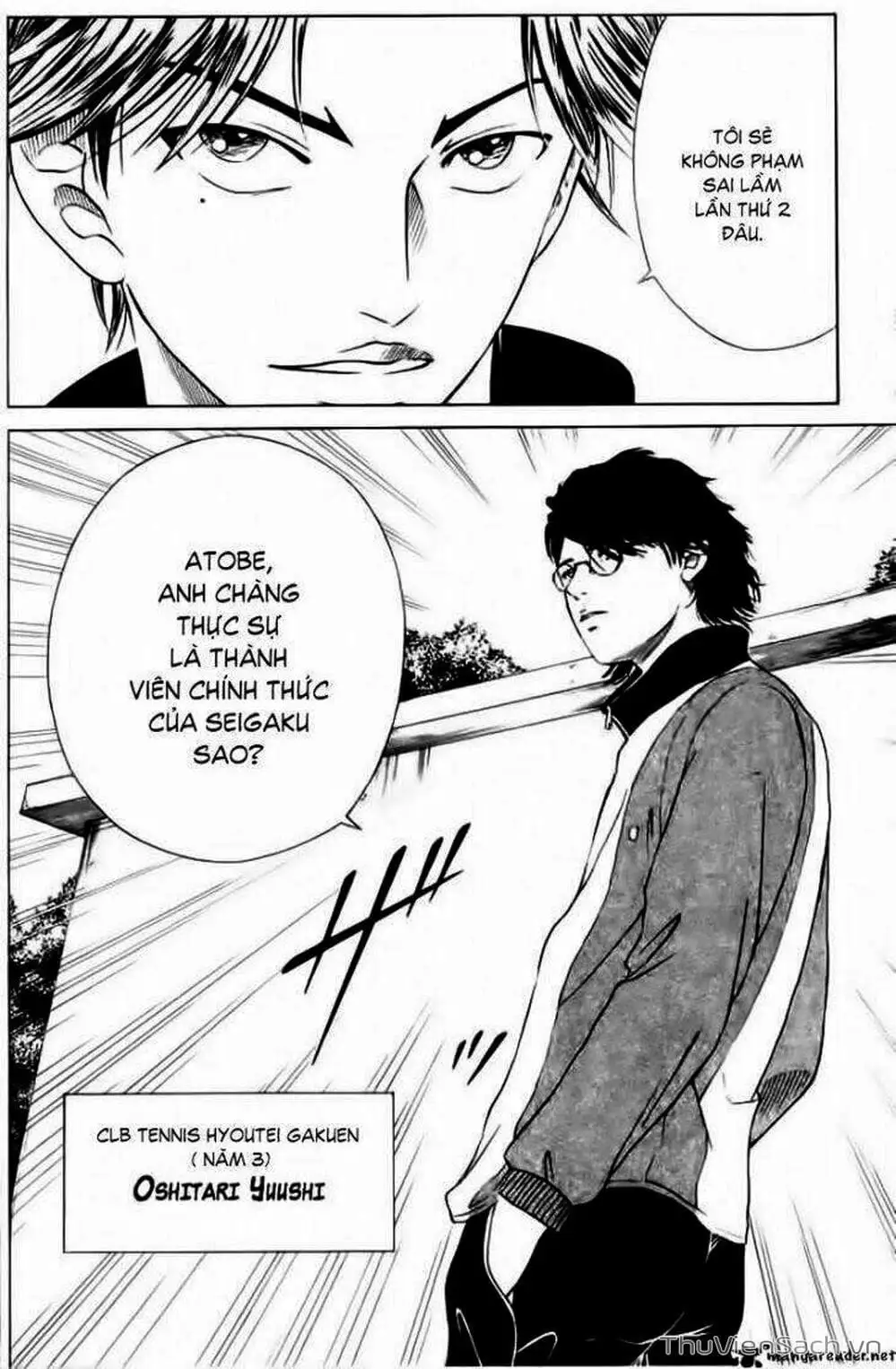 Truyện Tranh Hoàng Tử Tennis - Prince Of Tennis trang 3