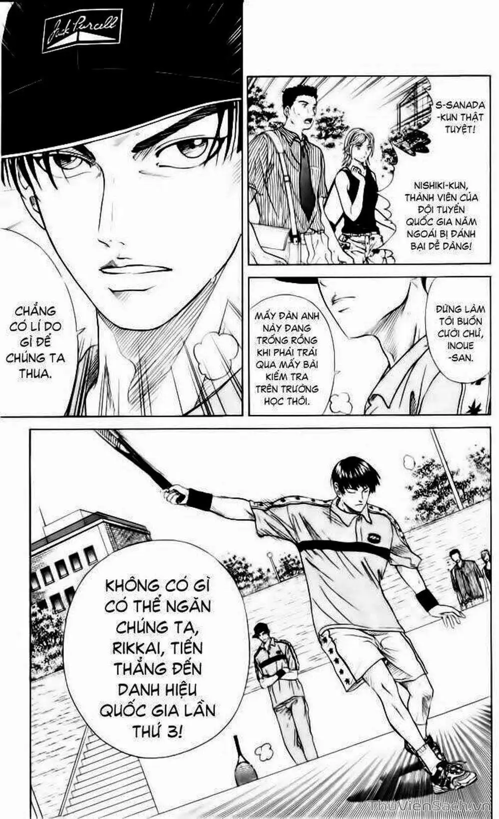 Truyện Tranh Hoàng Tử Tennis - Prince Of Tennis trang 3