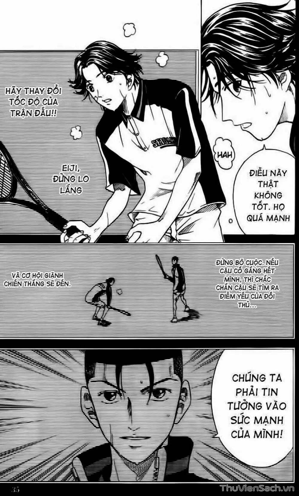 Truyện Tranh Hoàng Tử Tennis - Prince Of Tennis trang 3