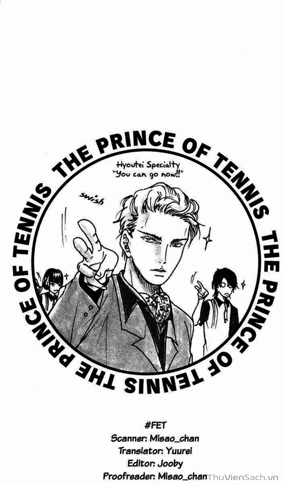 Truyện Tranh Hoàng Tử Tennis - Prince Of Tennis trang 3