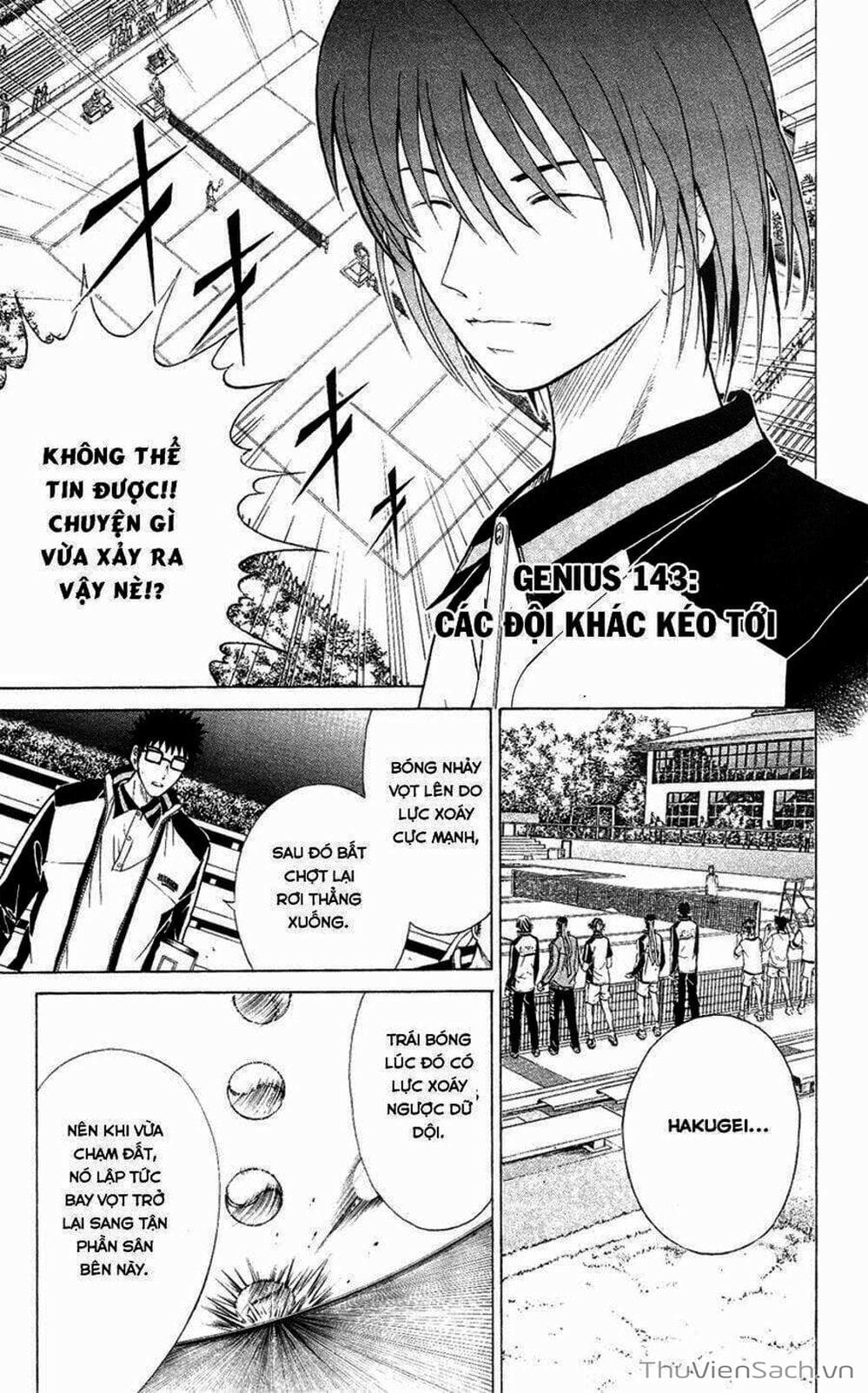 Truyện Tranh Hoàng Tử Tennis - Prince Of Tennis trang 3