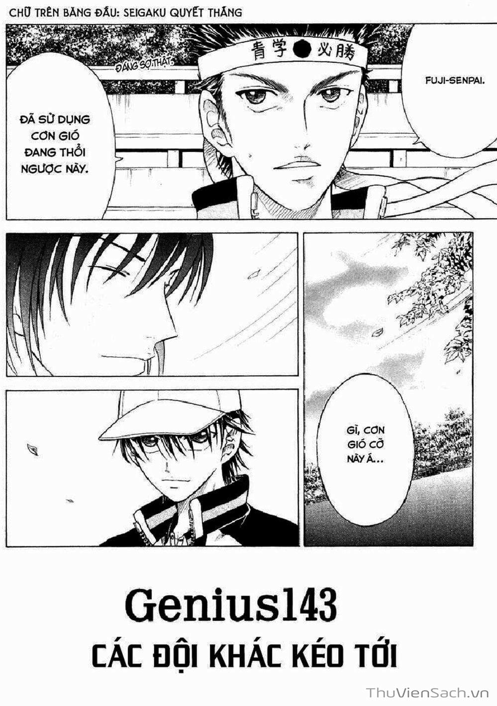 Truyện Tranh Hoàng Tử Tennis - Prince Of Tennis trang 3