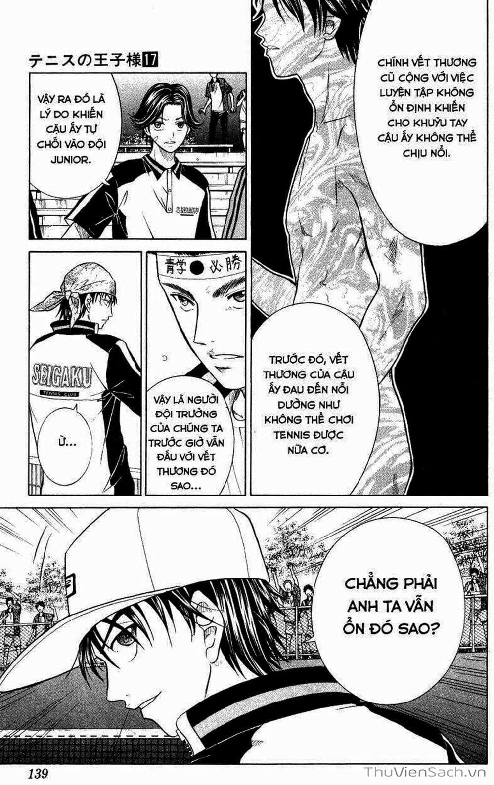 Truyện Tranh Hoàng Tử Tennis - Prince Of Tennis trang 3
