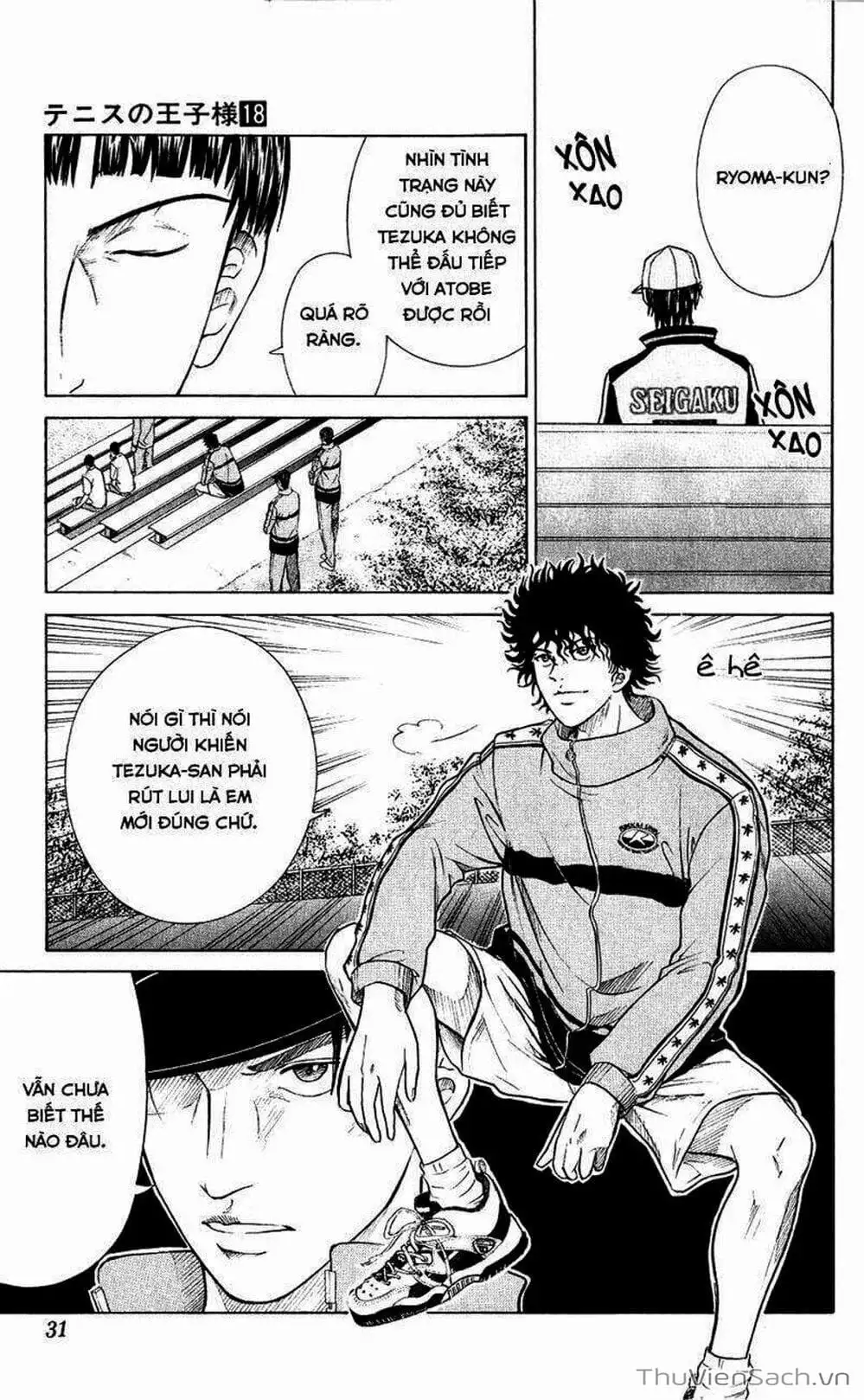 Truyện Tranh Hoàng Tử Tennis - Prince Of Tennis trang 3