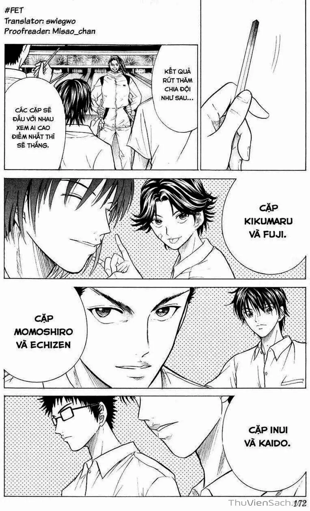 Truyện Tranh Hoàng Tử Tennis - Prince Of Tennis trang 3