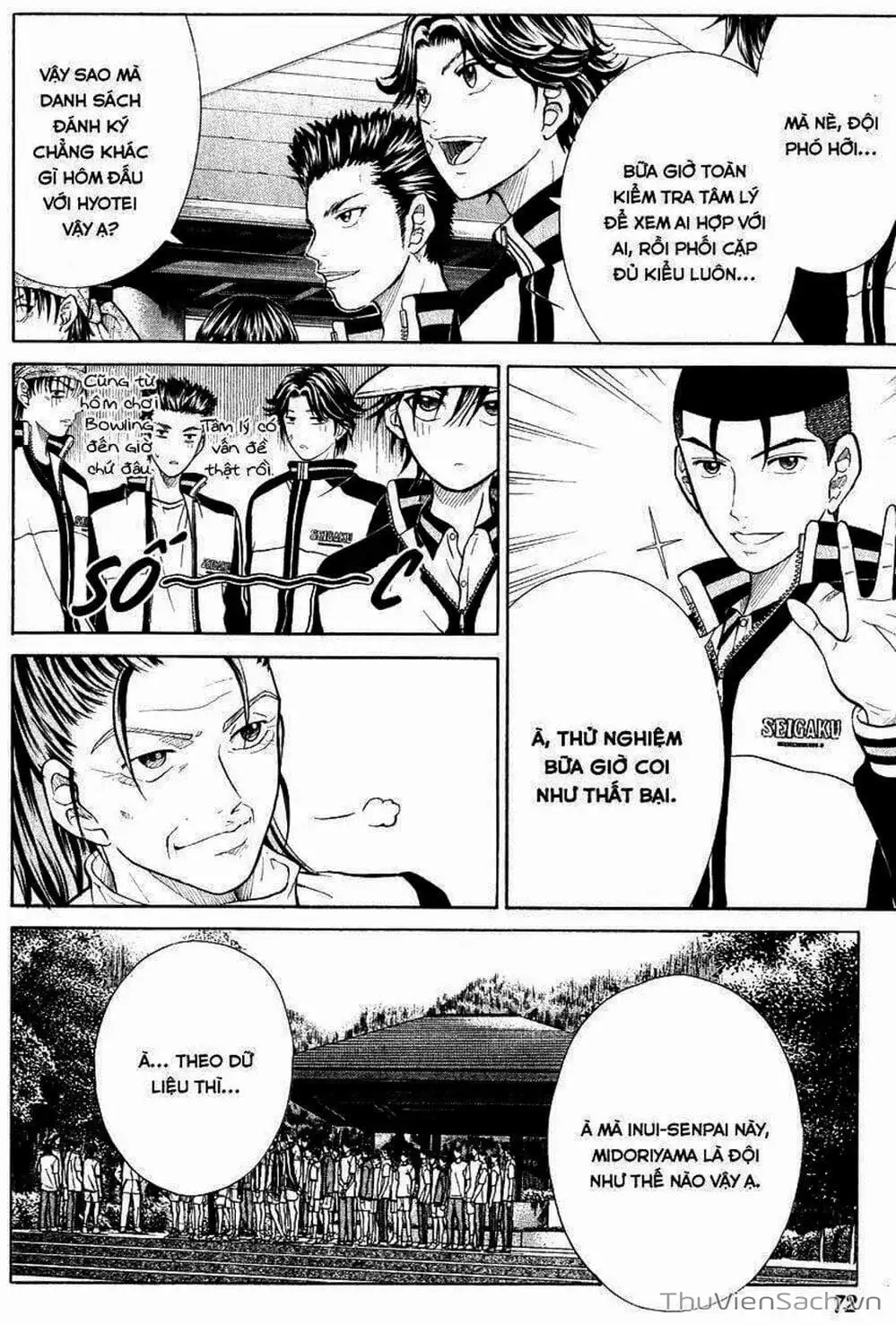 Truyện Tranh Hoàng Tử Tennis - Prince Of Tennis trang 3