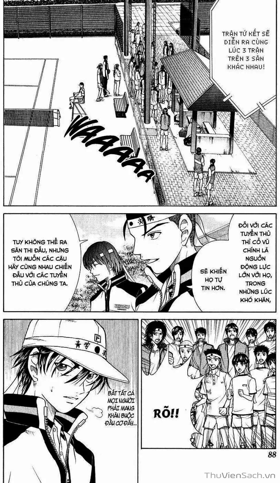 Truyện Tranh Hoàng Tử Tennis - Prince Of Tennis trang 3