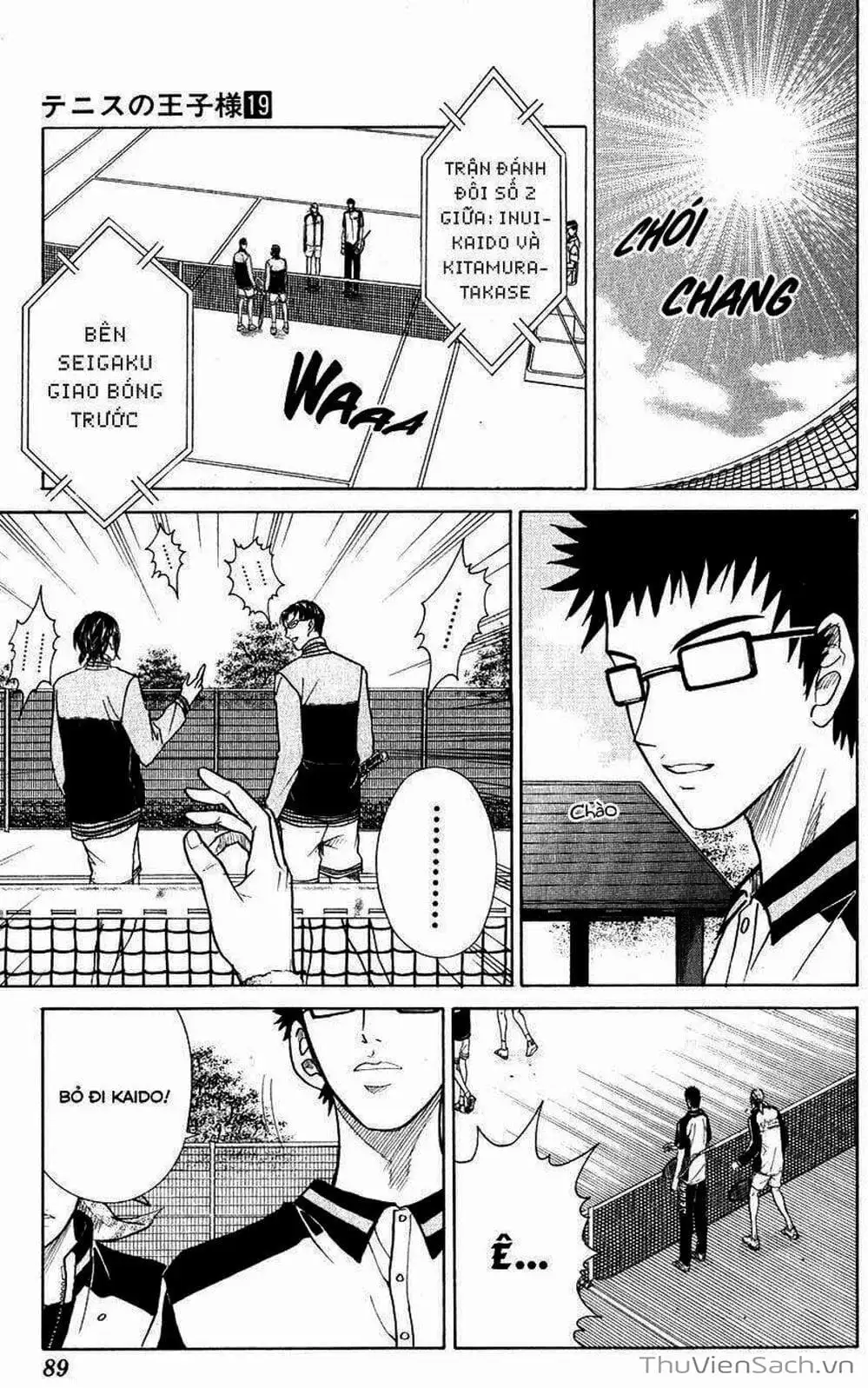 Truyện Tranh Hoàng Tử Tennis - Prince Of Tennis trang 3