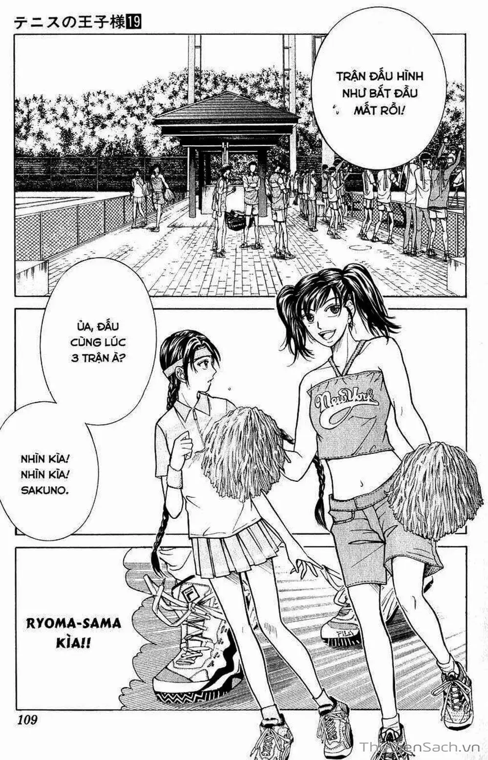 Truyện Tranh Hoàng Tử Tennis - Prince Of Tennis trang 3