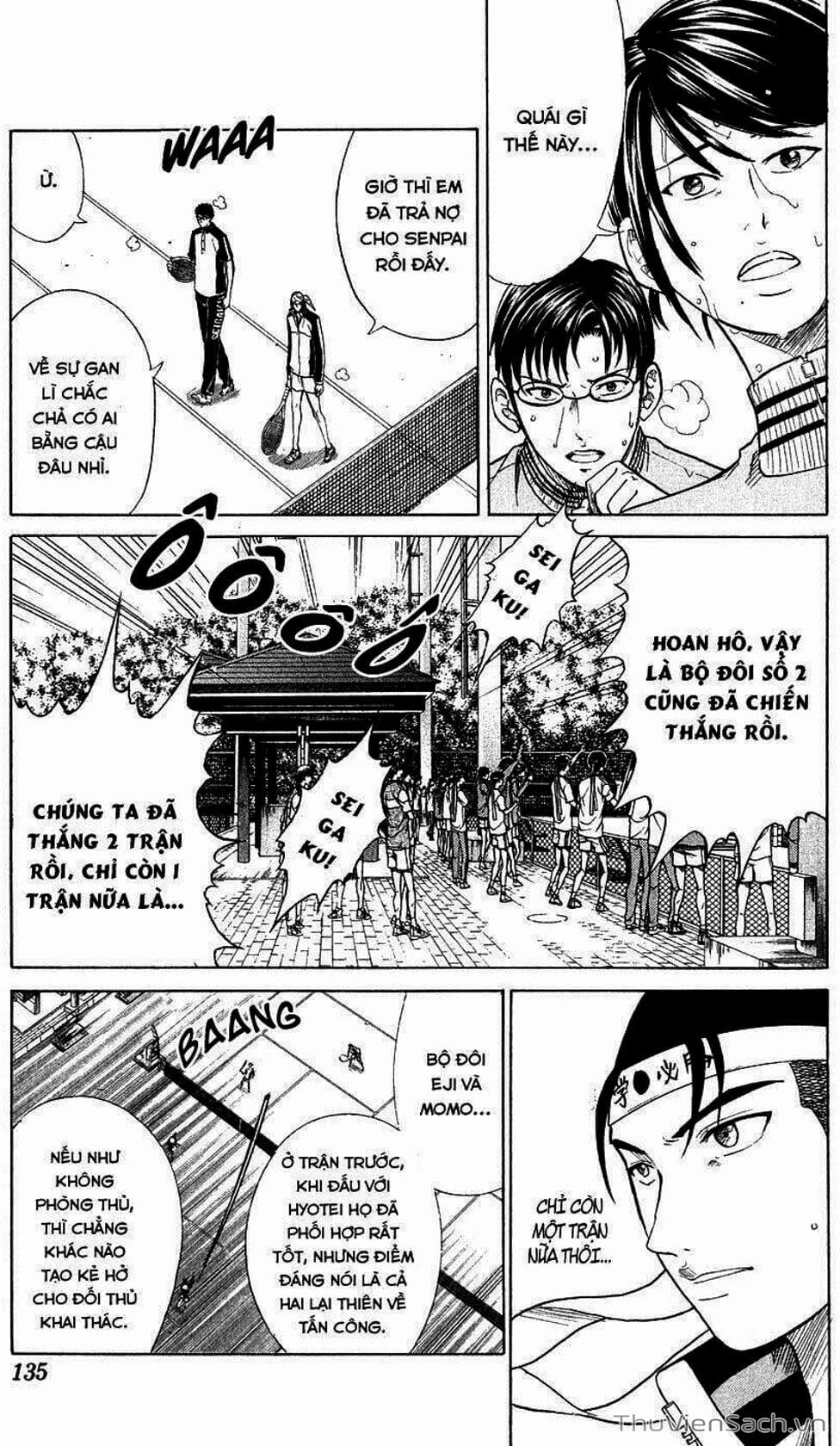Truyện Tranh Hoàng Tử Tennis - Prince Of Tennis trang 3