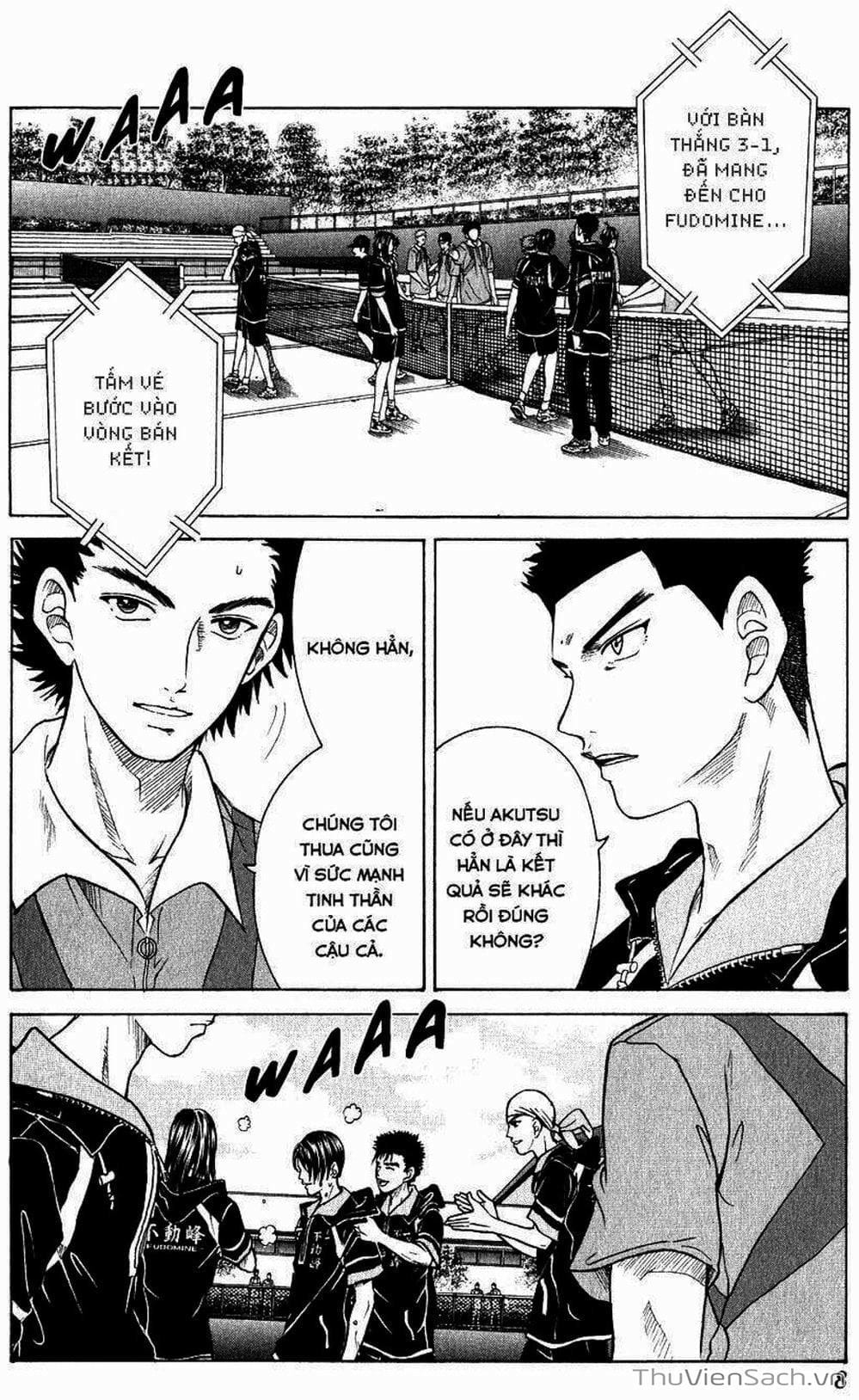 Truyện Tranh Hoàng Tử Tennis - Prince Of Tennis trang 3