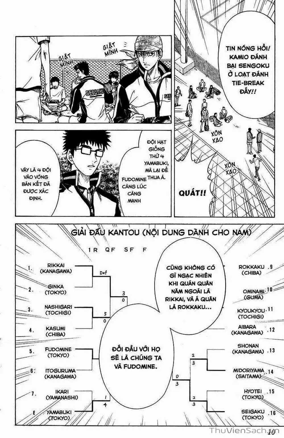 Truyện Tranh Hoàng Tử Tennis - Prince Of Tennis trang 3