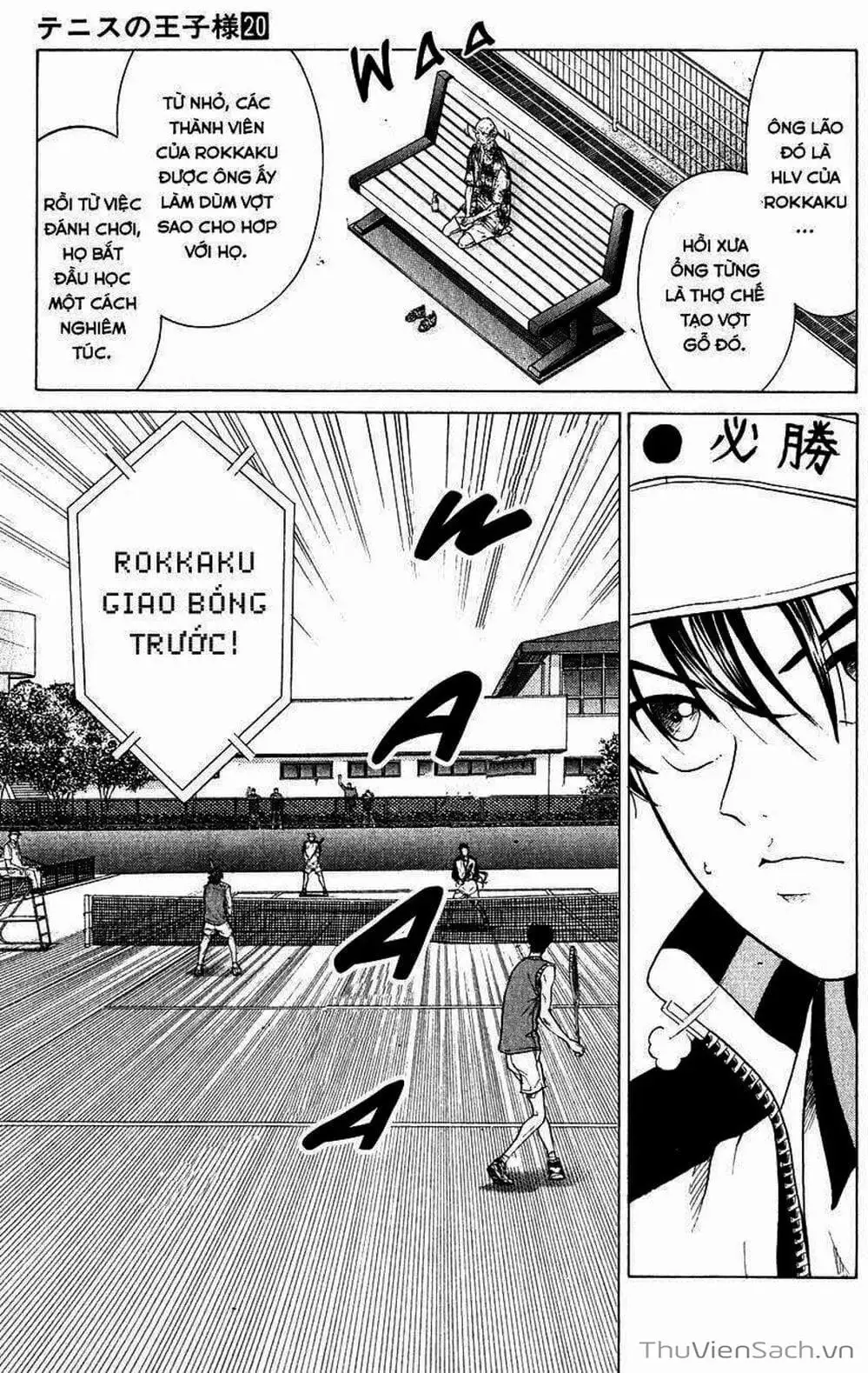 Truyện Tranh Hoàng Tử Tennis - Prince Of Tennis trang 3