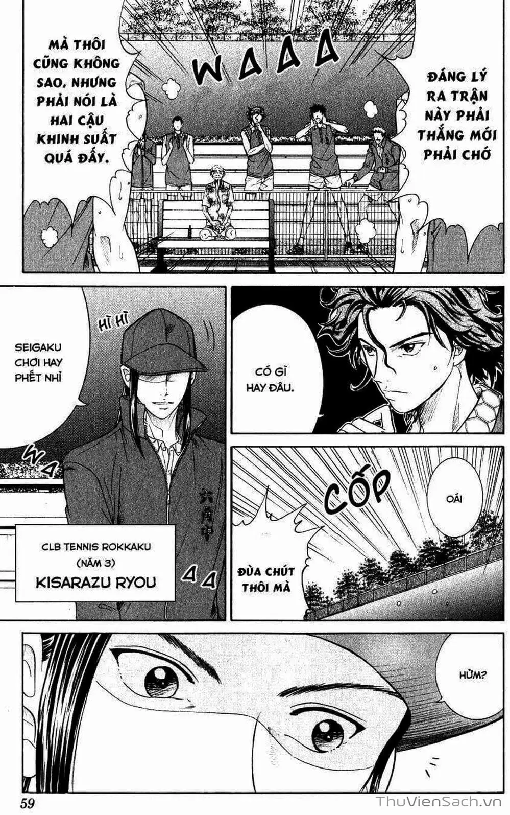 Truyện Tranh Hoàng Tử Tennis - Prince Of Tennis trang 3
