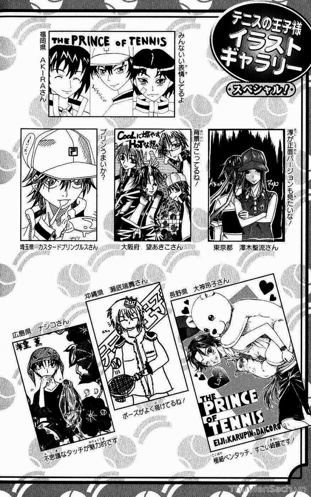 Truyện Tranh Hoàng Tử Tennis - Prince Of Tennis trang 3