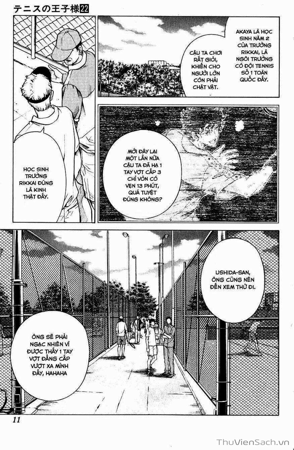 Truyện Tranh Hoàng Tử Tennis - Prince Of Tennis trang 3
