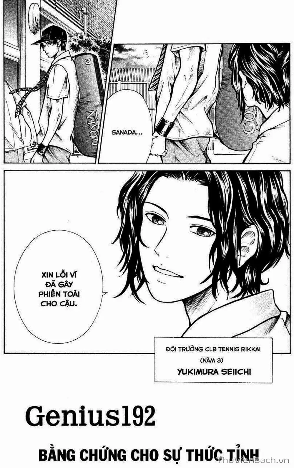 Truyện Tranh Hoàng Tử Tennis - Prince Of Tennis trang 3