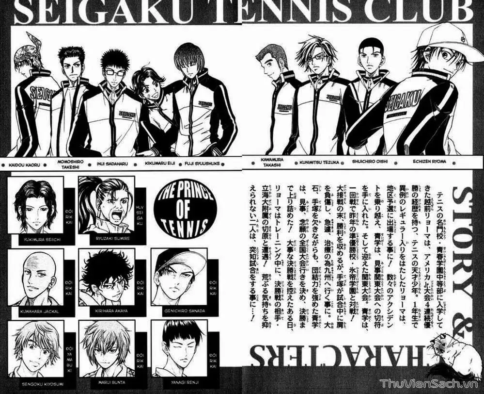Truyện Tranh Hoàng Tử Tennis - Prince Of Tennis trang 3